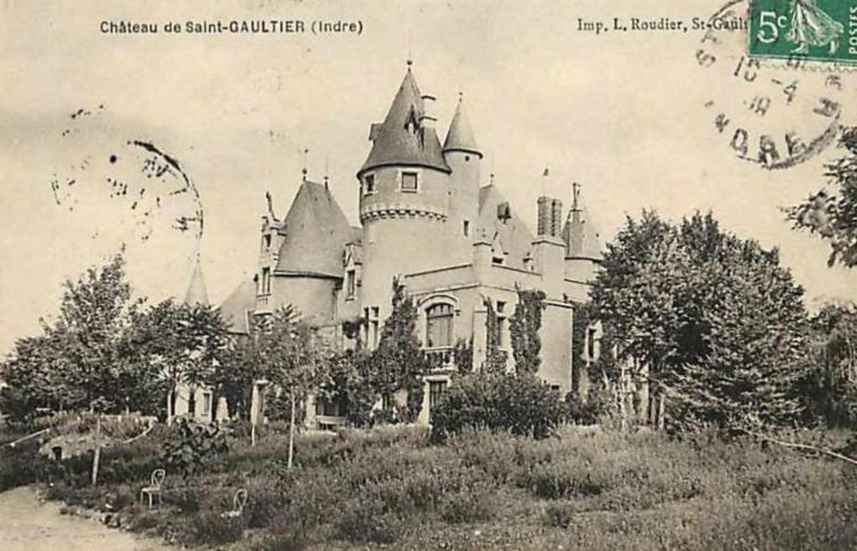 Chateau St.Gaultier Saint-Gaultier Экстерьер фото